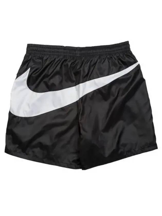나이키 NRG 헤리테지 빅 스우시 쇼츠 블랙 화이트 Nike NRG Heritage Big Swoosh Shorts Black White
