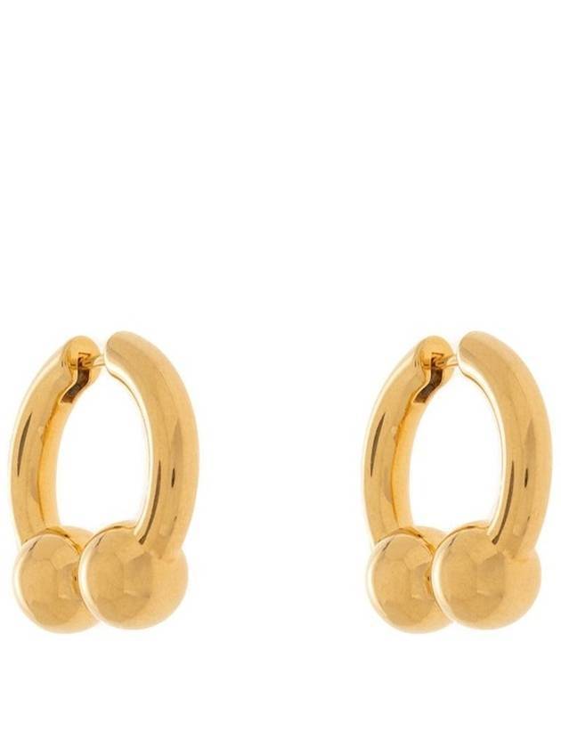 발렌시아가 힌지 클로저 디테일 귀걸이 골드
