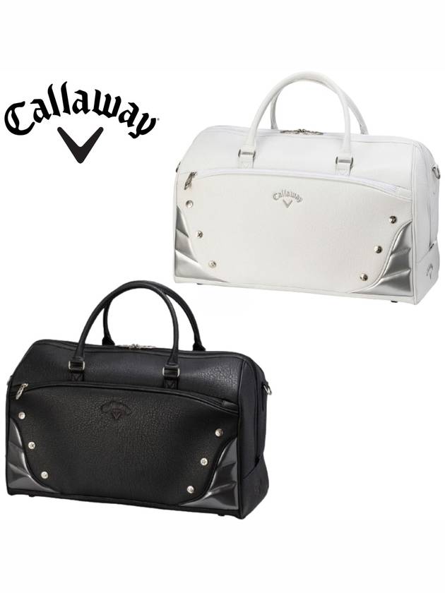 캘러웨이 24FW 엑시아 JM 골프보스턴백 가죽 남자골프백가방