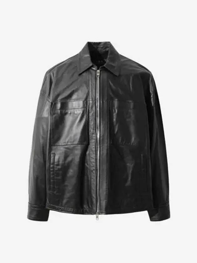 이로 세르칸스페 레더 자켓 블랙 Iro Serkanspe Leather Jacket Black