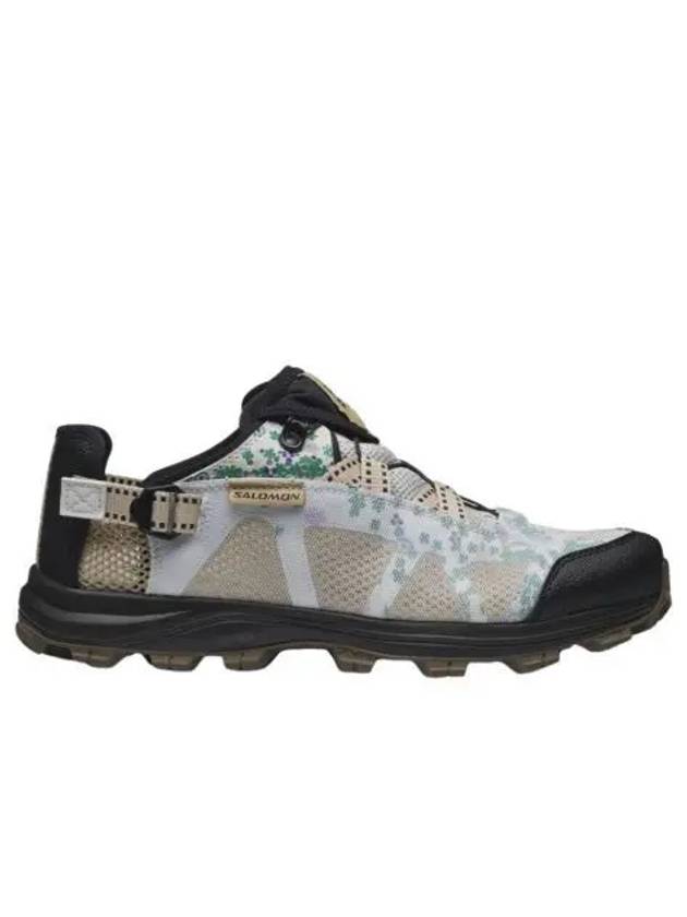 살로몬 x 더 브로큰 암 테크앰피비안 화이트 블랙 사파리 Salomon x The Broken Arm Techamphibian White Black Safari