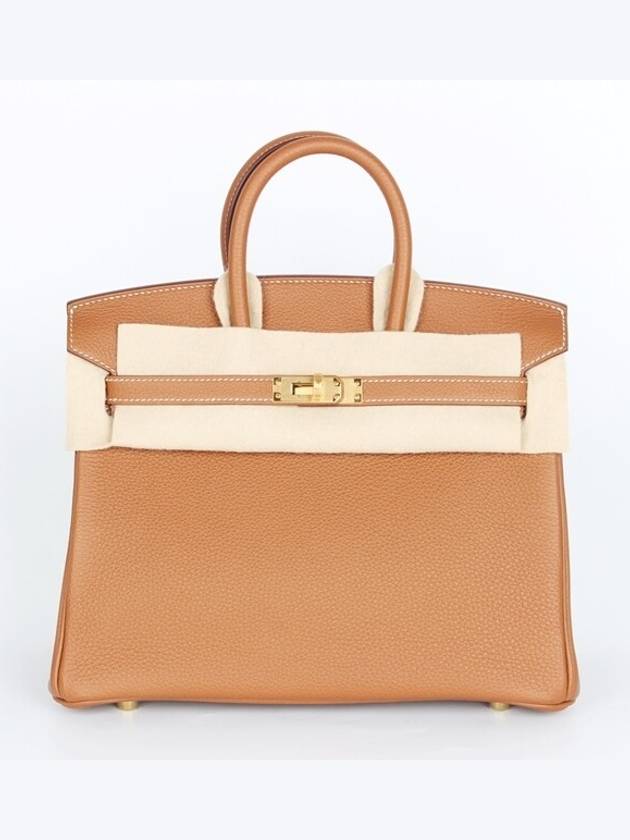 에르메스 벌킨 25 카멜 금장 U각인