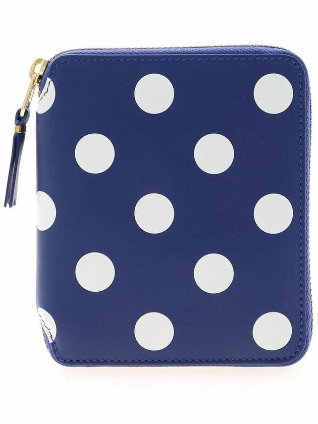 Comme Des Garcons Wallet Polka Dots wallet in blue