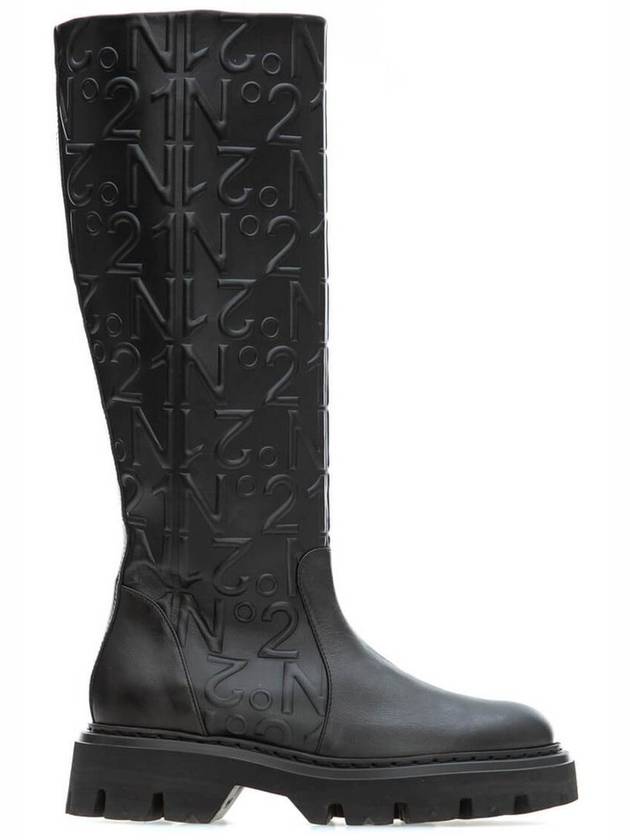 N°21 송아지 길이 엠보싱 부츠