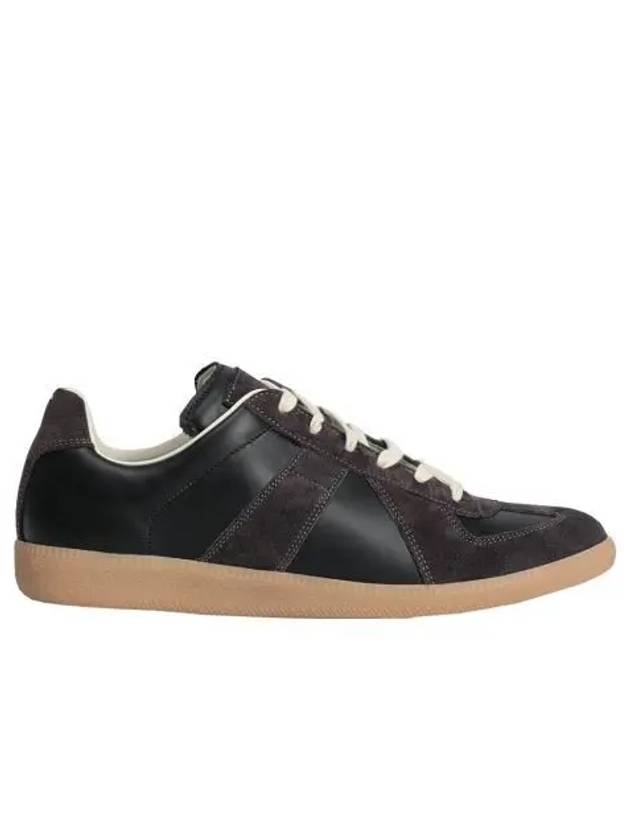 메종 마르지엘라 카프스킨 레플리카 스니커즈 블랙 Maison Margiela Calfskin Replica Sneakers Black
