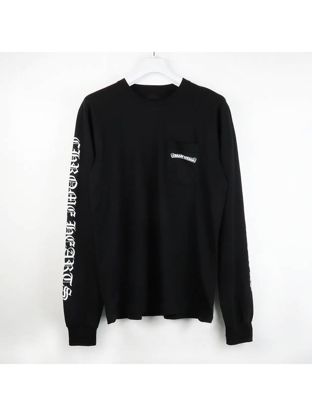 크롬하츠 스크롤 롱슬리브 티셔츠 97729 038 071503