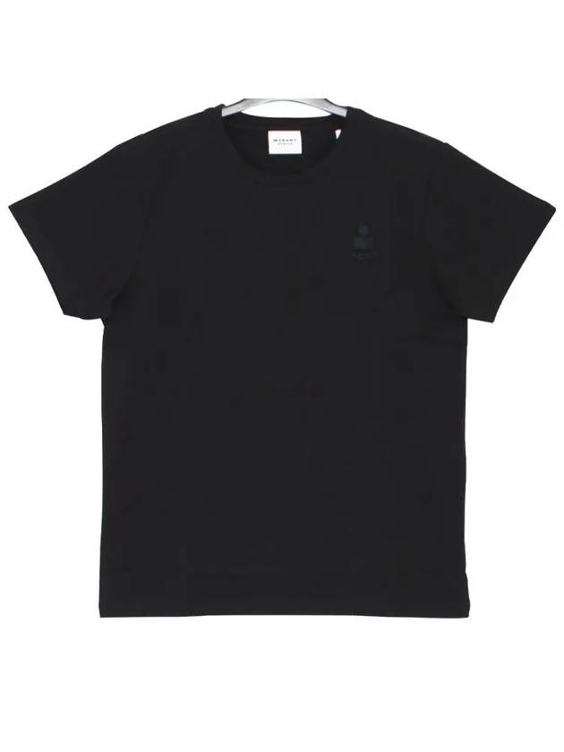 이자벨마랑 25SS ABY 애비 로고 반팔 TS0070FA A1N98E 01BK