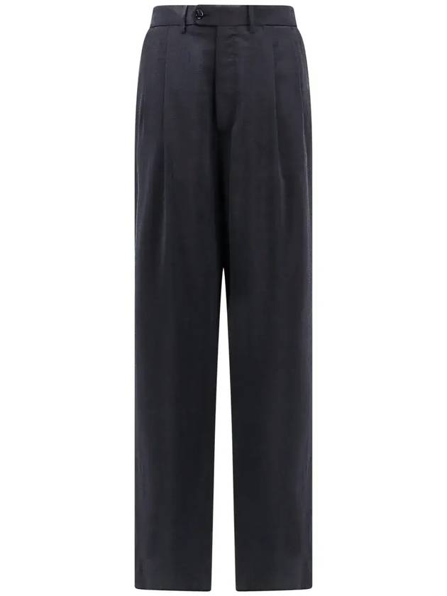 조르지오 아르마니 플리츠 트윌 팬츠 4SGPP148T00Q7_UBWF