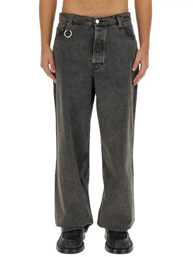 Etudes District 미드라이즈 스트레이트 레그 진 H23MM581C00499_BLACKWASHED