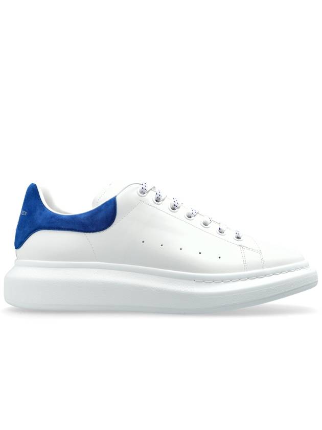 알렉산더 맥퀸 로우탑 스니커즈 블루 화이트