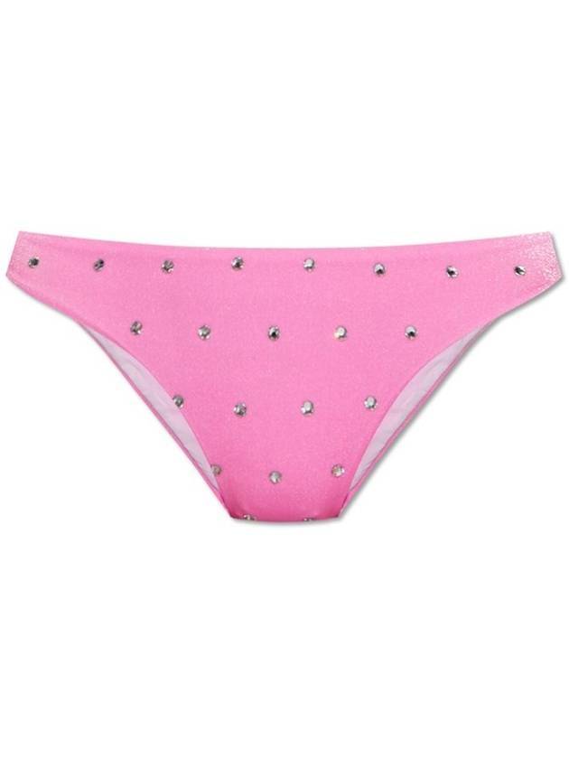 디스퀘어드2 크리스탈 스윔 비키니 브리프 핑크