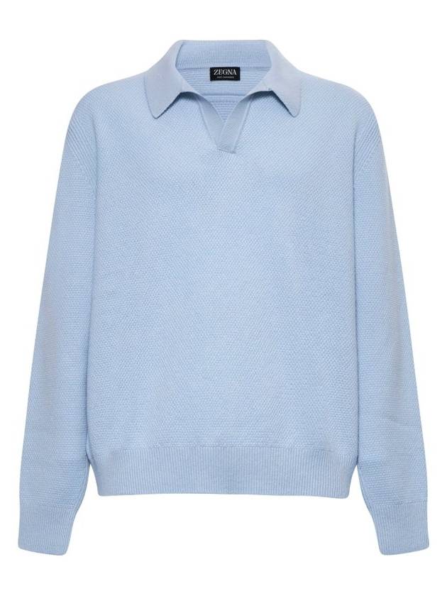 Zegna Oasis 니트 폴로 셔츠