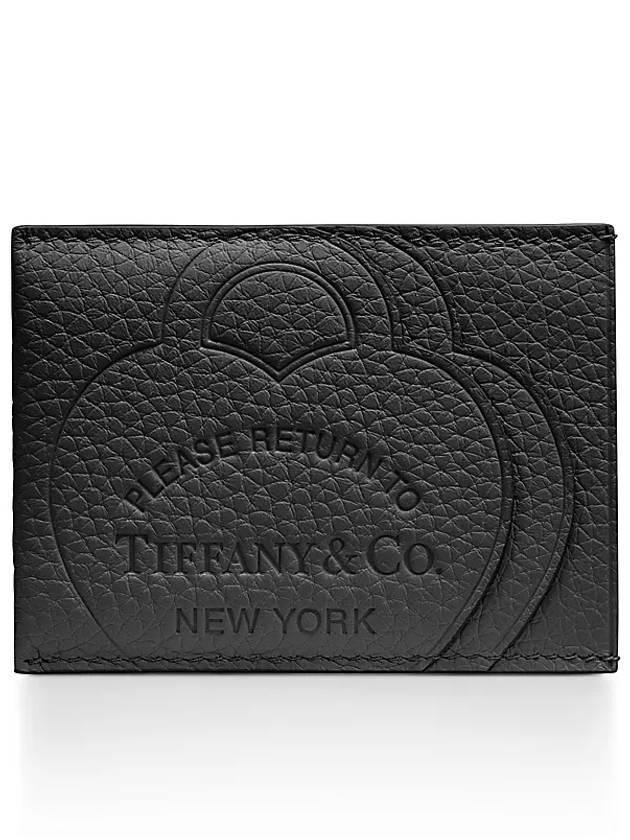 티파니앤코 카드지갑 블랙 72019865