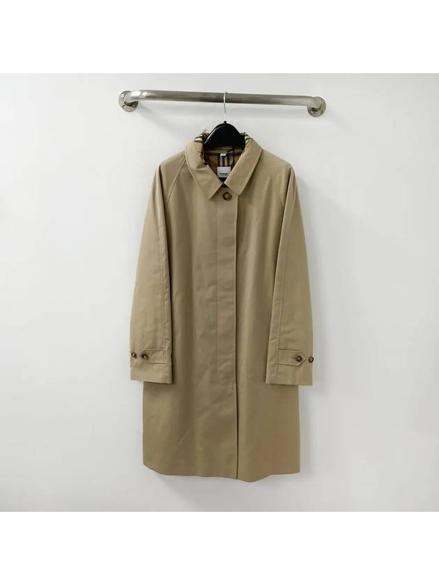 24FW 버버리 여성 캠던 헤리티지 코튼 트렌치코트 허니 8076368 A1366