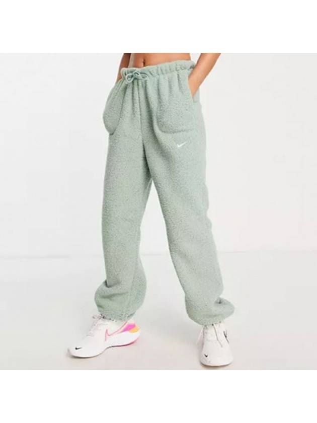 01 DV7295 357 나이키우먼스 써마핏셰르파보아코지코어팬츠 그린