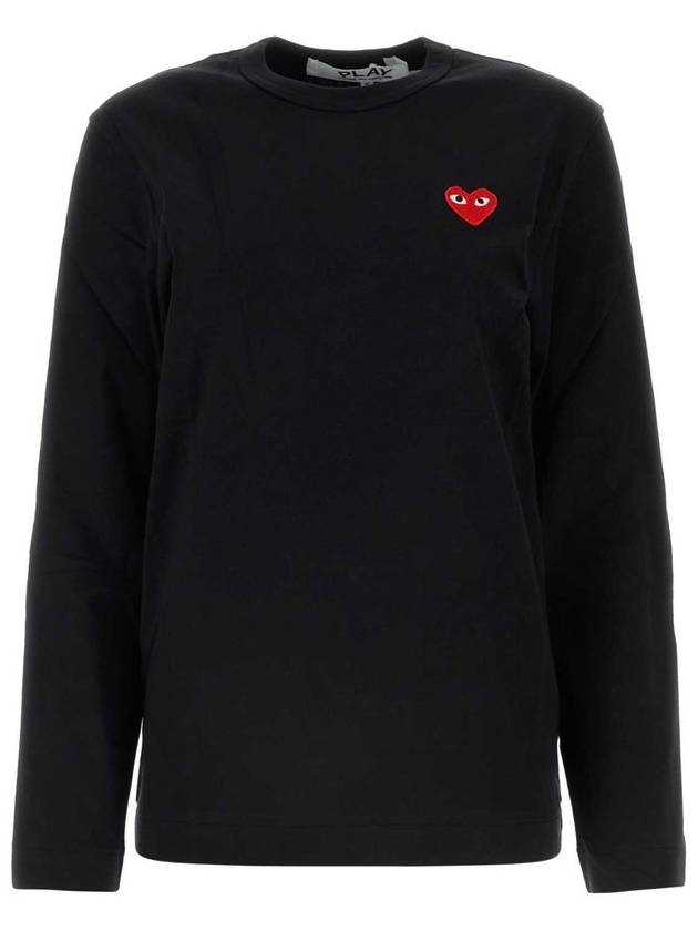 Comme des Garcons 플레이 긴소매 티셔츠