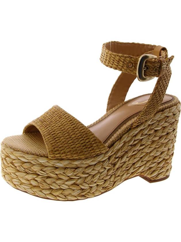 4월 여성용 워븐 앵클 스트랩 에스파드릴 April Womens Woven Ankle Strap Espadrilles