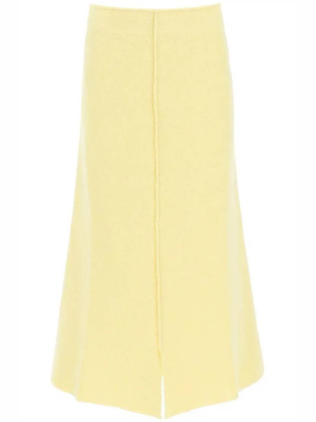 Jil Sander 하이 웨이스트 미디 스커트 JSWT751303WTY21108_730