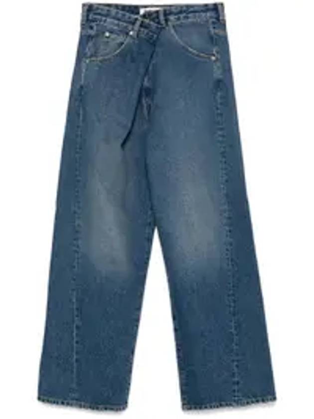 다크파크 아심메트리칼 와이드 진 블루