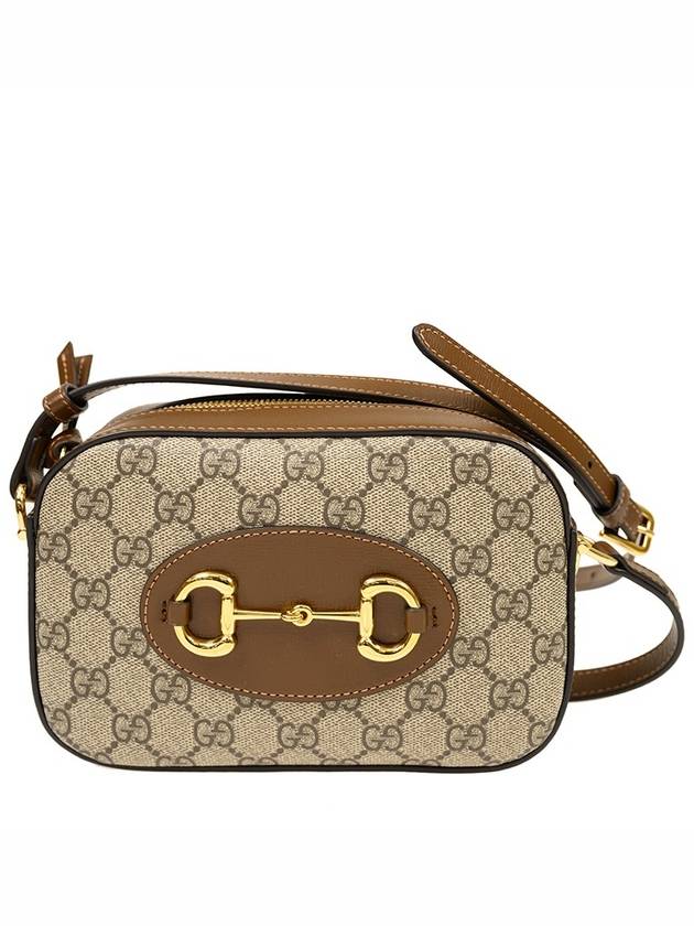 구찌 여성 홀스빗 1955 스몰 숄더백 베이지 캔버스 760196 92TCG 8563