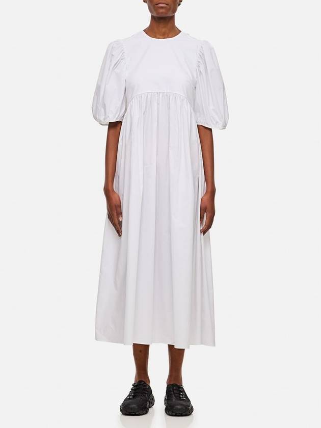 Cecilie Bahnsen Ailey Dress Cotton White
