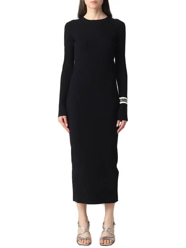 REDValentino 스트레치 니트 드레스 3R3KD05Y6WS_0NO