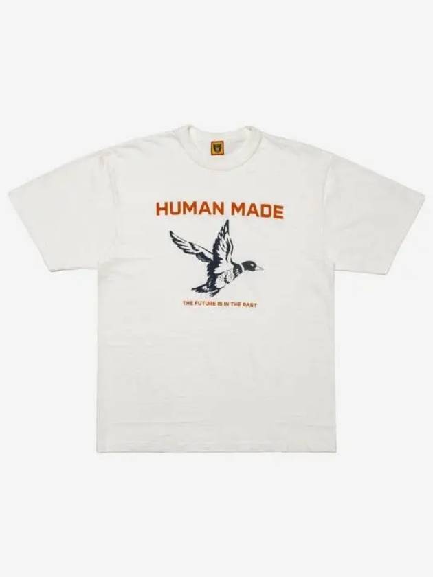 휴먼 메이드 그래픽 티셔츠 19 화이트 Human Made Graphic T Shirt 19 White