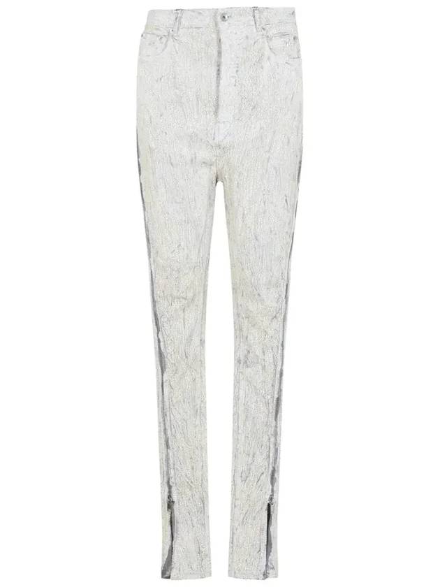 릭 오웬스 지퍼 디테일 볼란 바나나 진 RR01E5343SMMC_11MILK