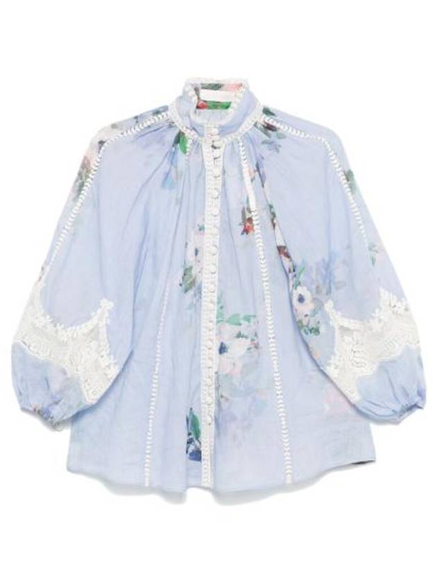 25SS 짐머만 블라우스 1802TRS255 LGBLU BLUE