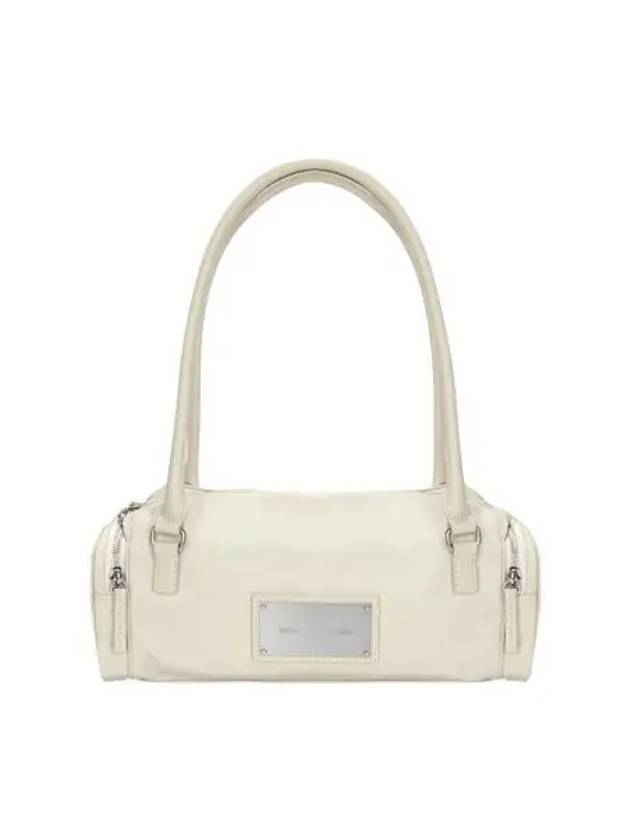 마뗑킴 나일론 보스턴 백 베이지 Matin Kim Nylon Boston Bag Beige