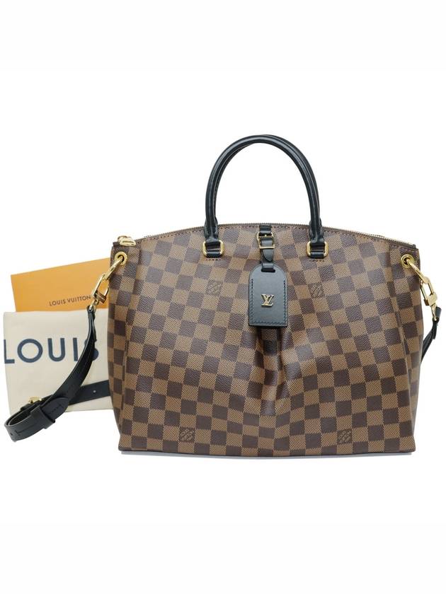 신품수준 100점만점에98점 신형 루이비통 다미에 오데온 MM 토트백 숄더백