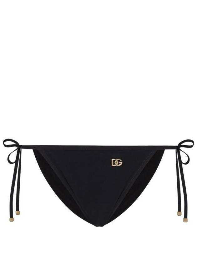 돌체앤가바나 로고 장식 사이드 타이 비키니 브리프 O2A01JONO12