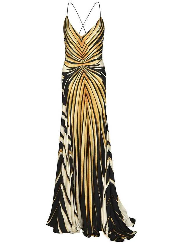 Roberto Cavalli Dress Yellow