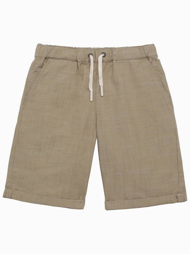 Conway Short Khaki Cotton