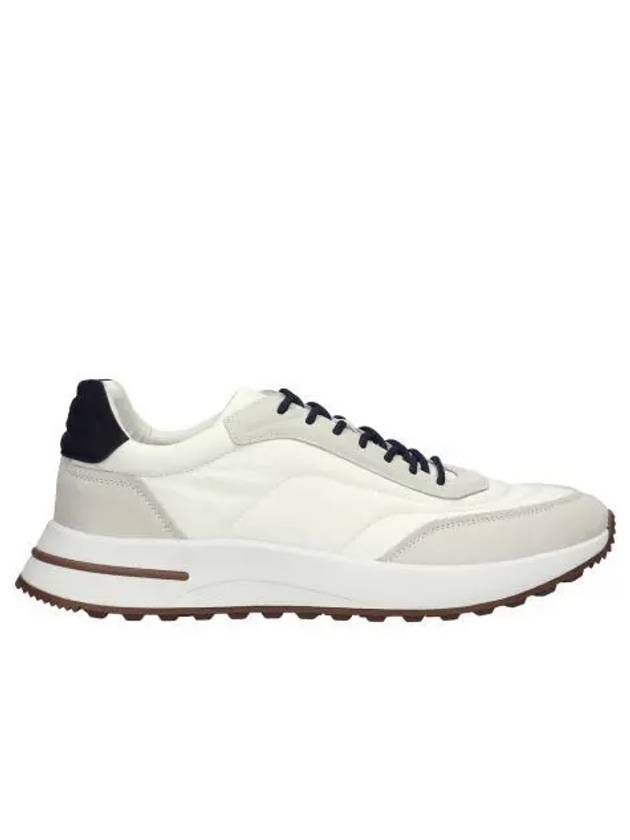 로로 피아나 위켄드 워크 스니커즈 마이크로파이버 스톰 시스템 화이트 Loro Piana Week End Walk Sneakers Microfiber Storm System White