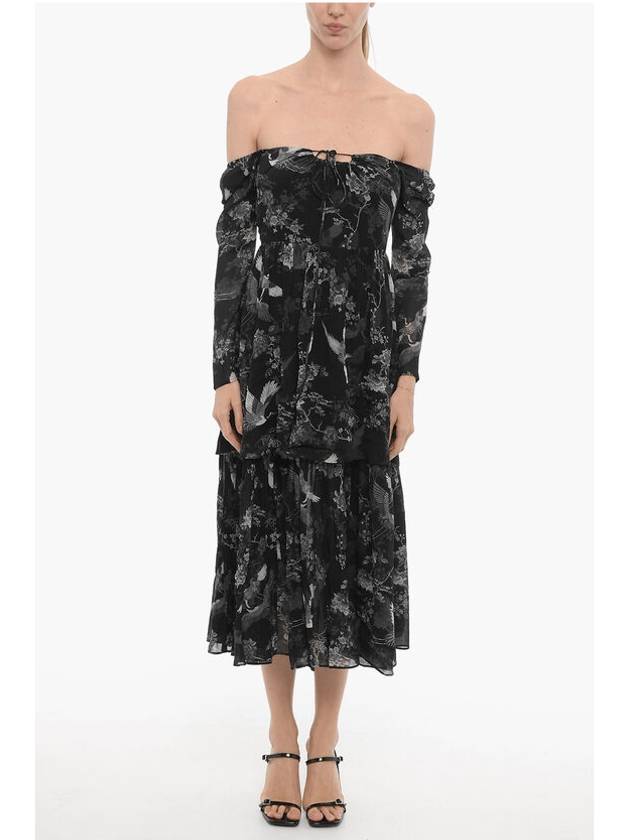 올세인츠 여성 롱 원피스