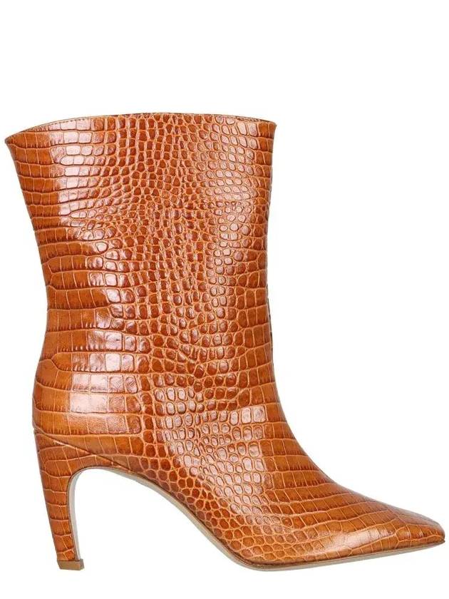 GIA BORGHINI X Pernille Teisbaek 아테나 앵클 부츠 ATENA_12A4CARAMEL