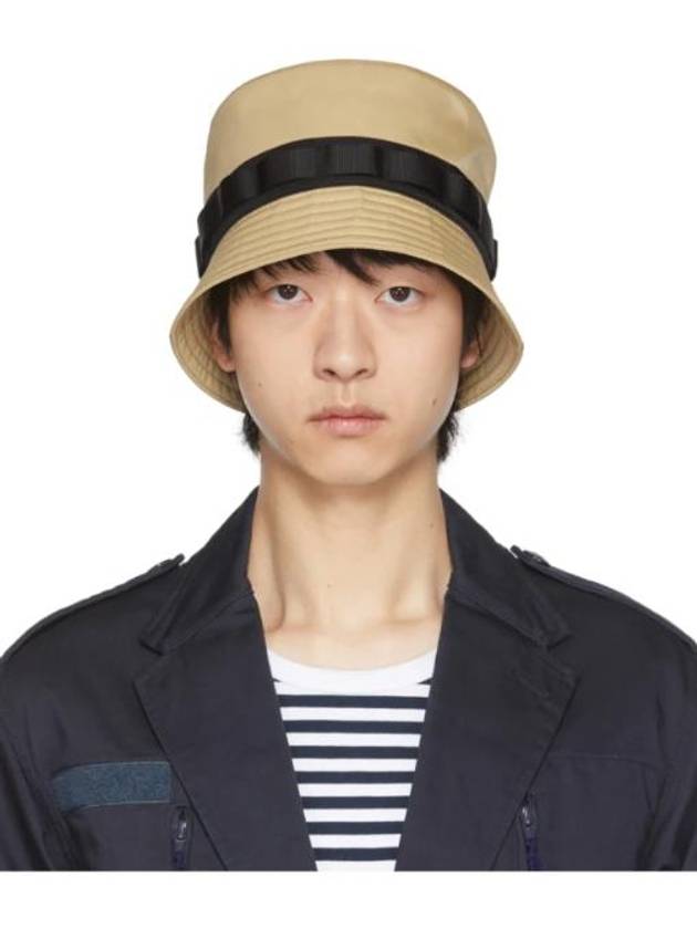 후미토간류 베이지 파나마 버킷햇 BEIGE