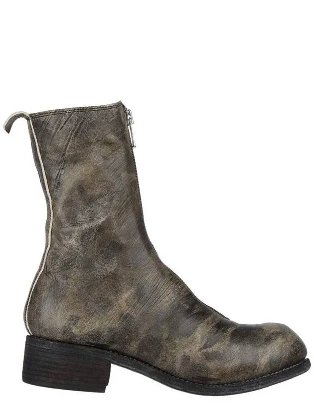 Guidi PL2 프런트 지퍼 부츠 PL2MTRMETRO_None