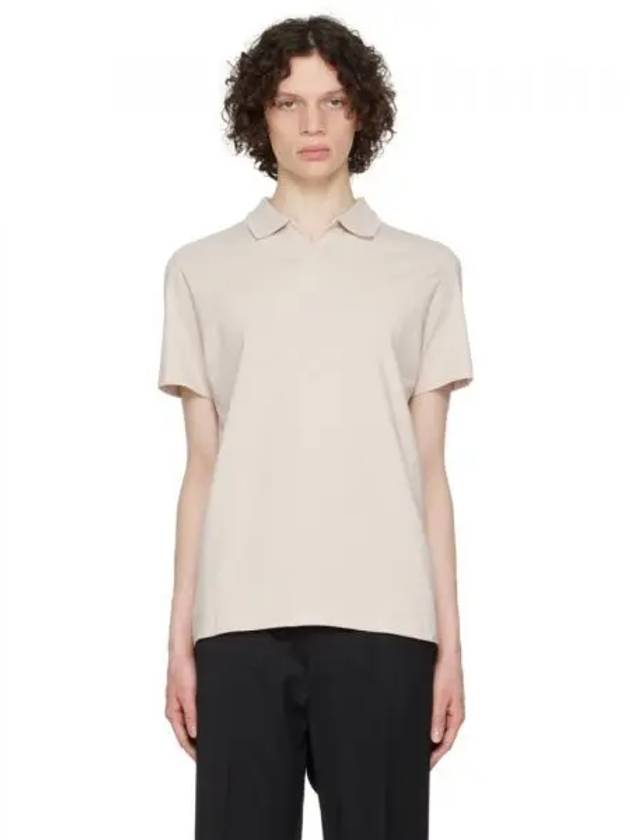 Filippa K 토프 스프레드 칼라 폴로 티셔츠 셔츠 KK9855183B