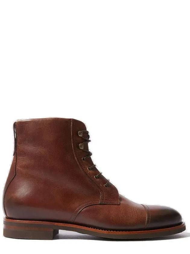 Scarosso Paolo 레이스업 앵클 부츠 PAOLOBOOT_BRWCALF