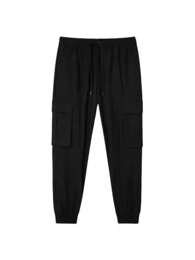 준지 울 블렌드 카고 조거 팬츠 블랙 23FW Juun.J Wool Blended Cargo Jogger Pants Black 23FW