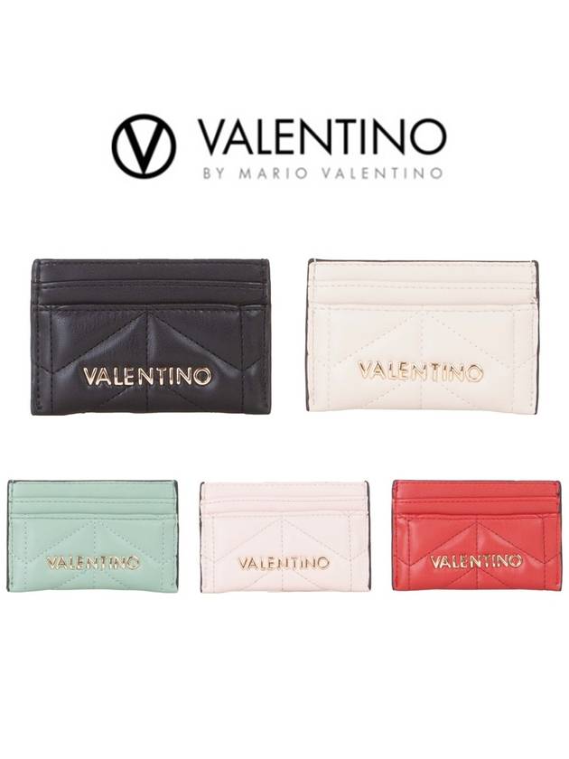 발렌티노 마리오 페탈 Re 퀼팅 룩 컴팩트 카드지갑 VPS8PA121