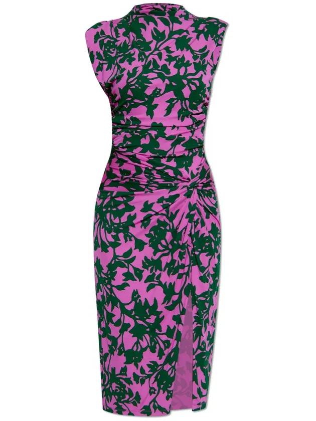 다이앤 폰 푸르스텐버그 아비엘 올오버 패턴 드레스 DVFDS4S010_OVVVM