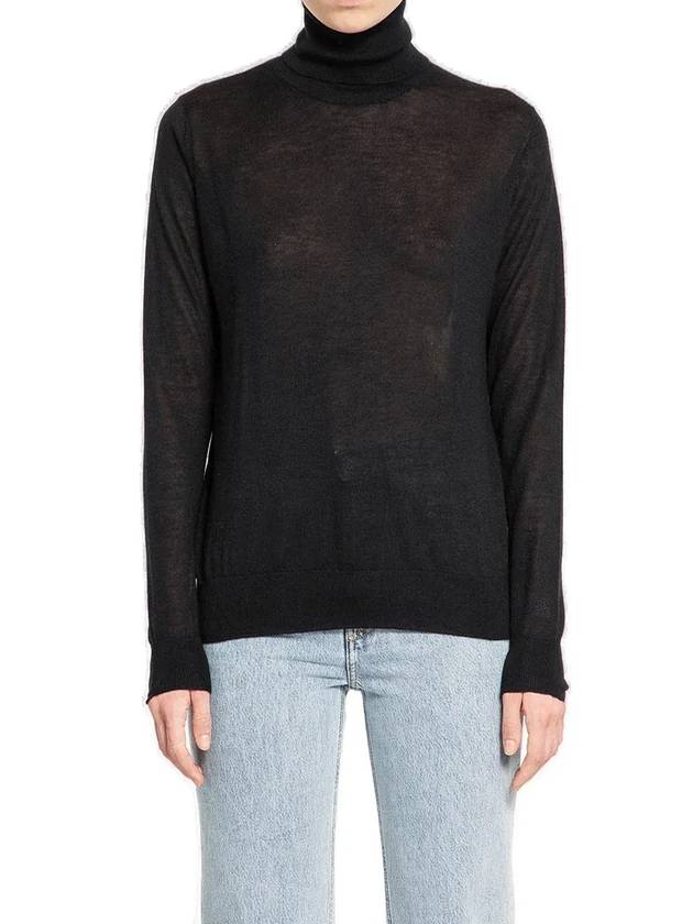 토템 터틀넥 니트 점퍼 244WRT0366YA0100_001