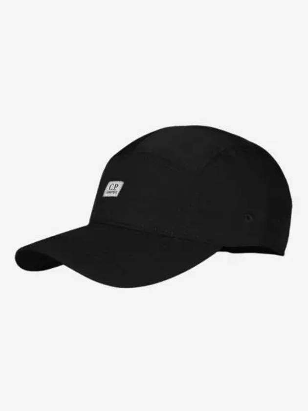 C.P. 컴퍼니 크롬 로고 캡 블랙 22SS C.P. Company Chrome Logo Cap Black 22SS