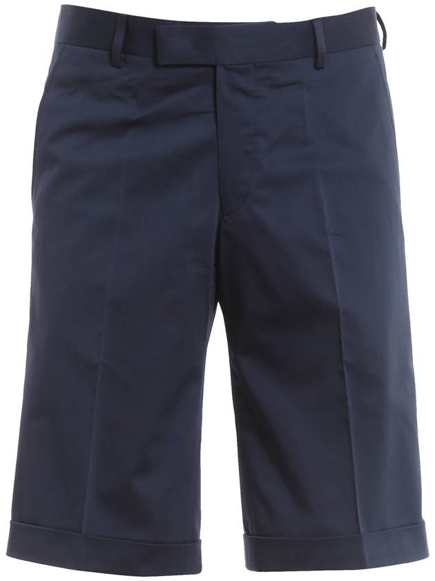 Karl Lagerfeld Stretch poplin Bermuda pants