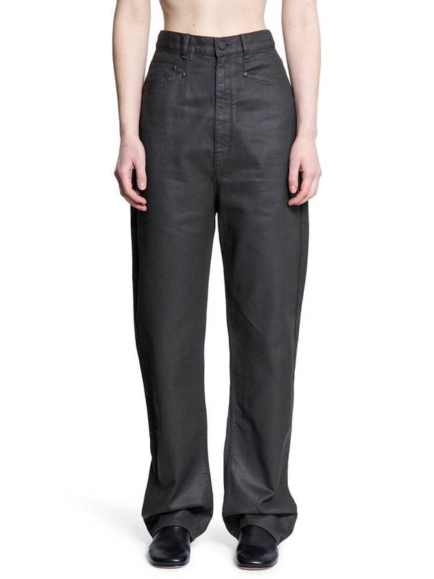LEMAIRE WOMAN BROWN TROUSERS
