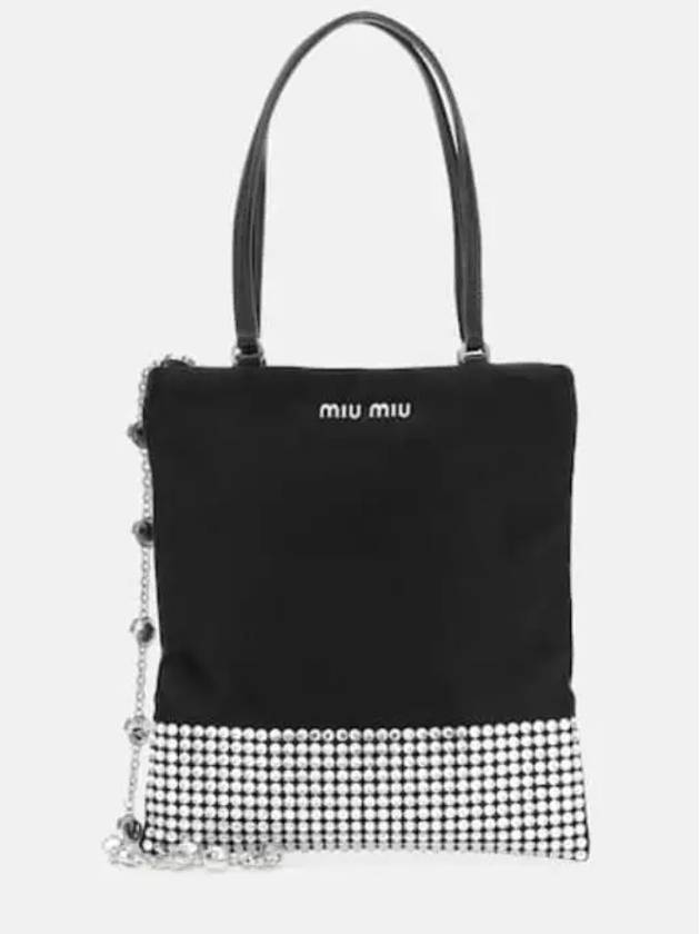 미우미우 크리스탈 토트 백