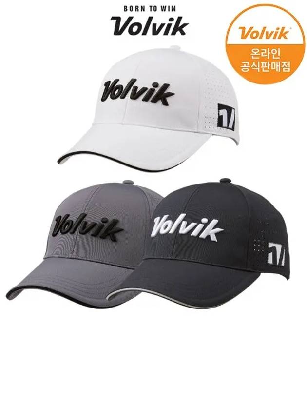 볼빅 VBEB 퍼포먼스 로고 자수 볼캡 모자 VOLVIK 2025